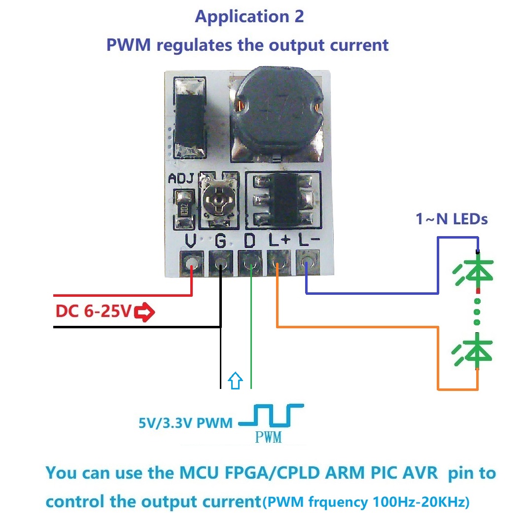Home Automation Arduino - แผงควบคุมการหรี่แสง LED สำหรับ Arduino ESP32 DC