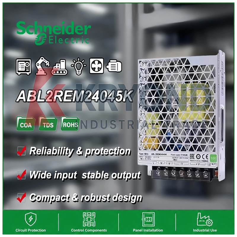 Diy Home Automation System - แหล่งจ่ายไฟ Schneider Electric ABL2REM24045K 100W 24V