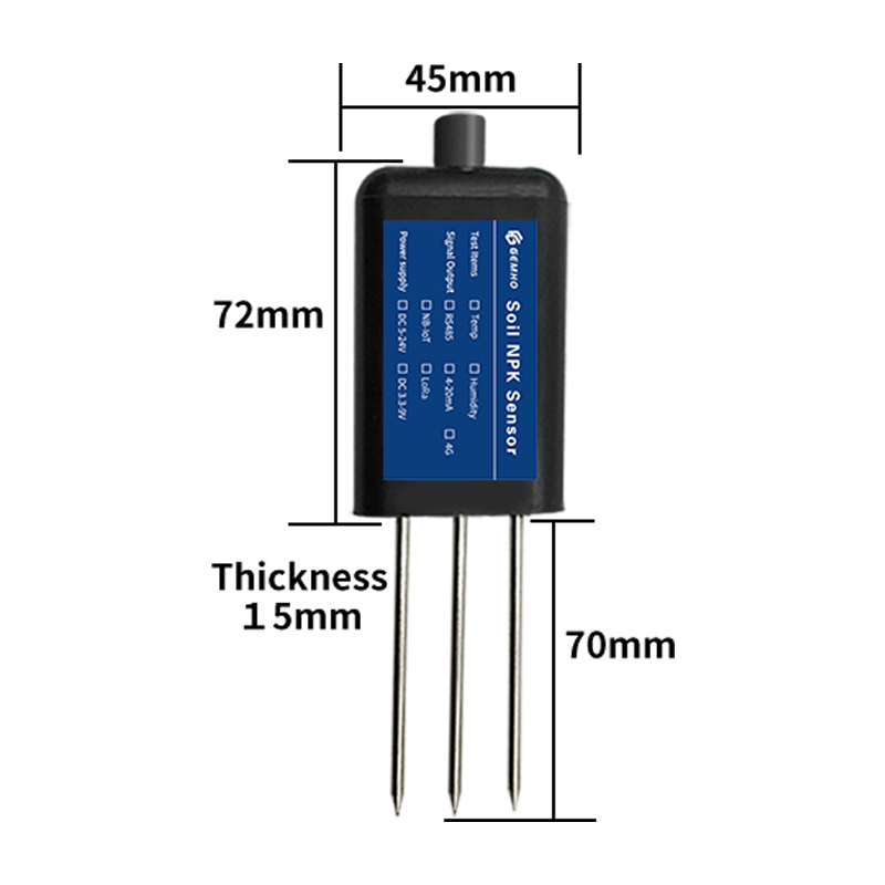 Temperature Humidity Sensor - ชุดเซ็นเซอร์วัดค่าความชื้น ความร้อน และค่าการนำไฟฟ้าในดิน RS485 4-20mA พร้อมเซ็นเซอร์วัดค่า