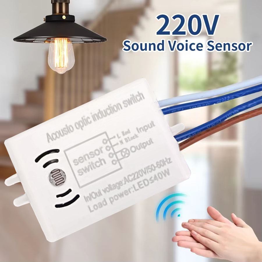 สวิตช์เซ็นเซอร์เสียงตรวจจับอัจ - Home Automation Industry บทวิจารณ์และราคา