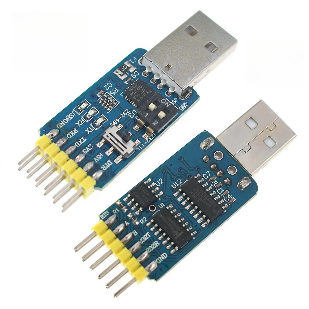 6 in 1 USB Serial Adapter CP21 - Level Shifter 3.3V บทวิจารณ์และราคา