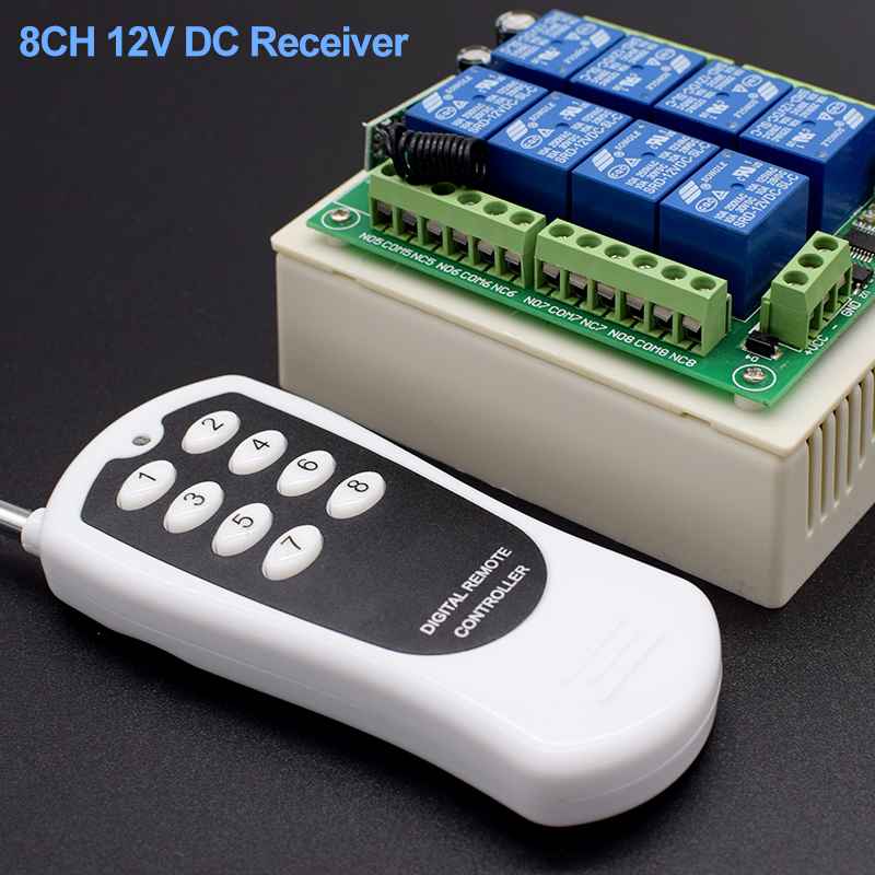 24V และ12V DC 8ช่องรีเลย์ Rele - Shelly Relay Module บทวิจารณ์และราคา