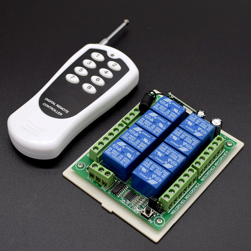24V และ12V DC 8ช่องรีเลย์ Rele - Shelly Relay Module บทวิจารณ์และราคา