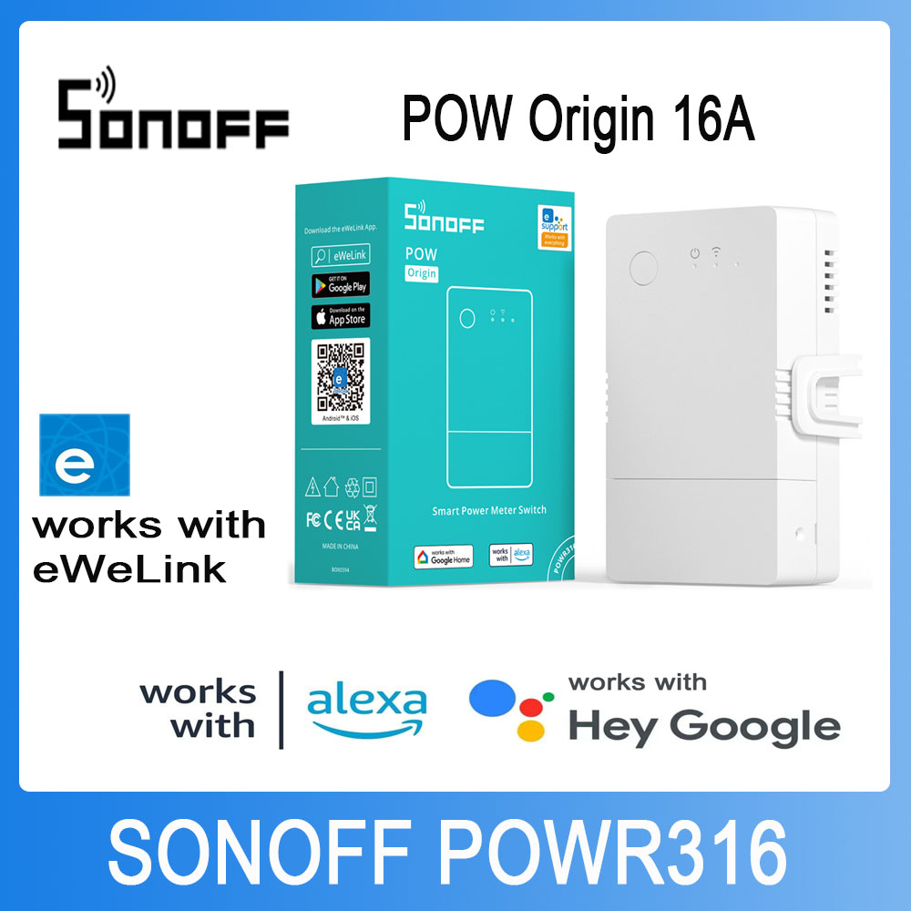 SONOFF POWR316 Pow แหล่งกําเนิ - Sonoff Basic Switch บทวิจารณ์และราคา