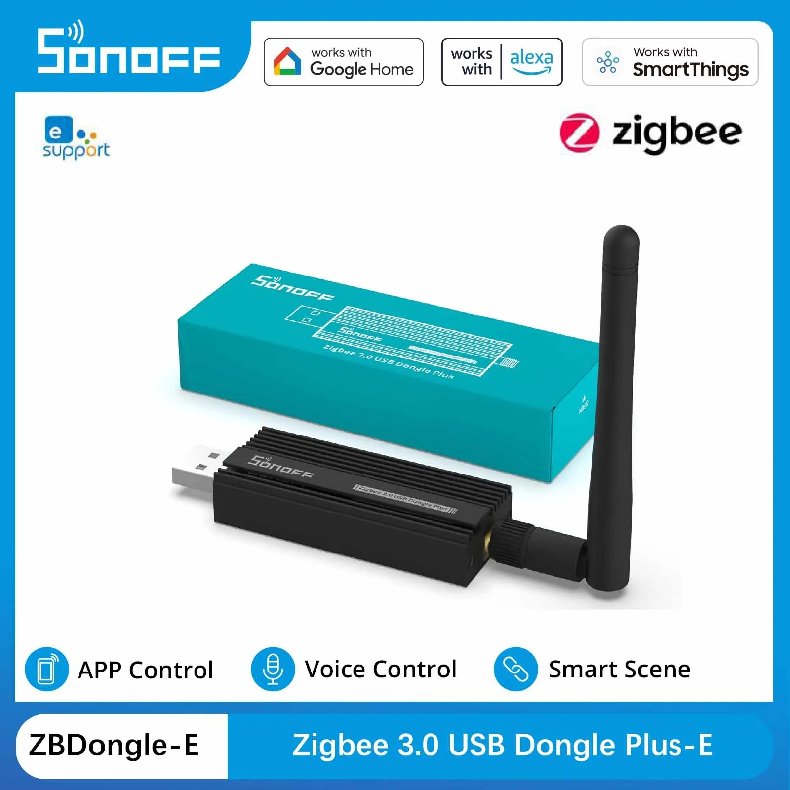 Sonoff Zigbee 3.0 Usb Dongle P - Zigbee Coordinator Stick บทวิจารณ์และราคา