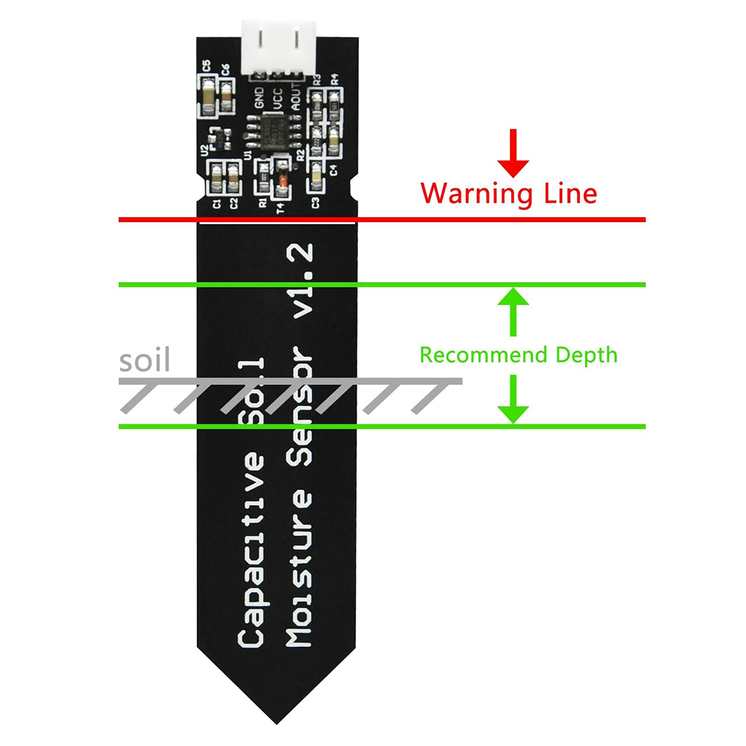 โมดูลเซ็นเซอร์ความชื้นในดินแบบ - Home Automation Arduino บทวิจารณ์และราคา