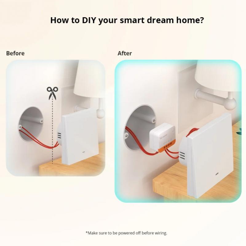 SONOFF ZBMINI-L2 Zigbee DIY Mi - Sonoff Basic Switch บทวิจารณ์และราคา