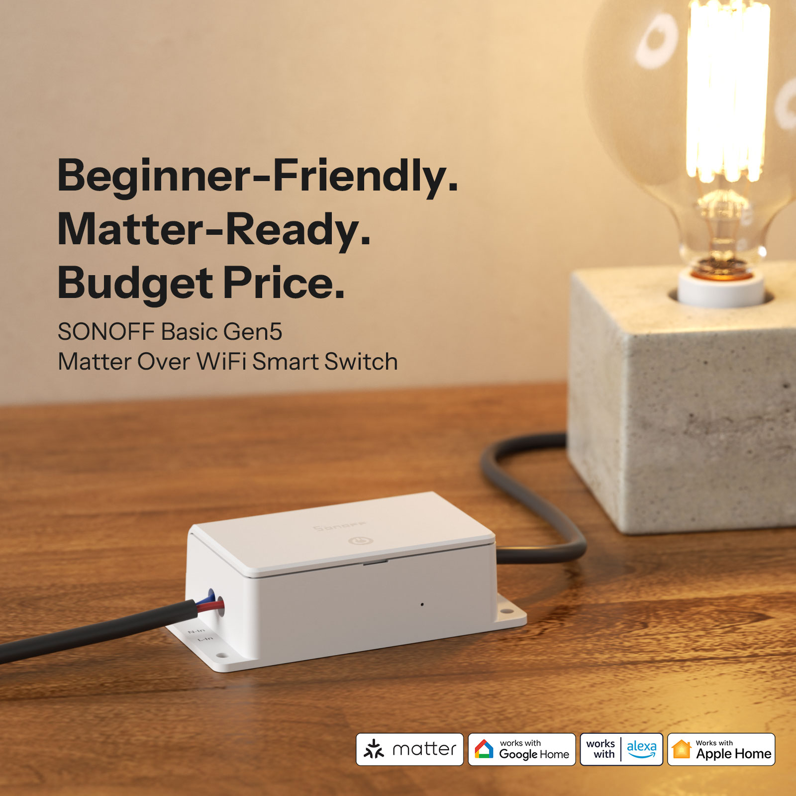 SONOFF Basic Gen5 (BASIC-1GS)  - Sonoff Basic Switch บทวิจารณ์และราคา